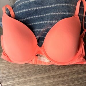 Victoria's Secret Vibrant Coral Bra